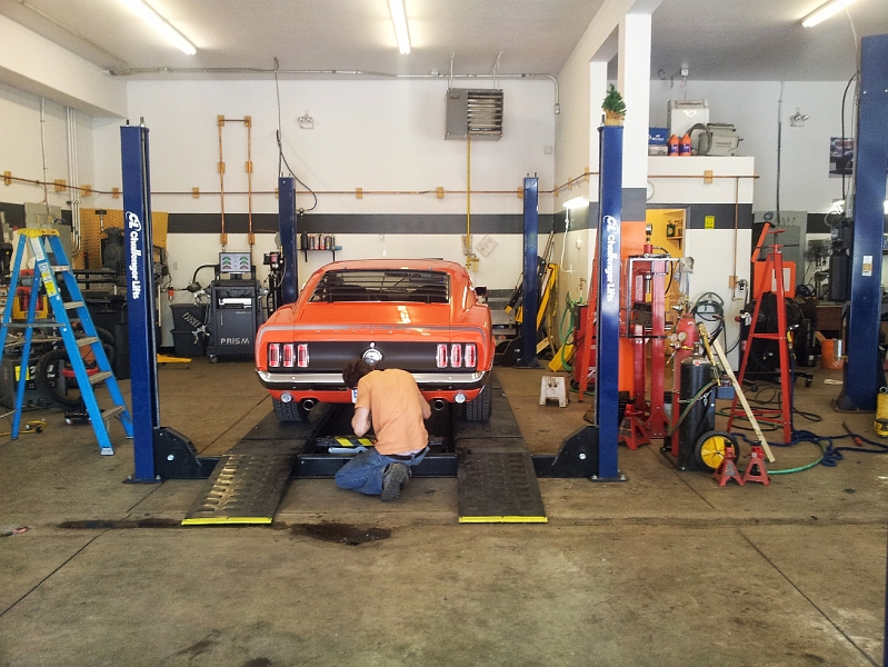 20130517_134709.jpg - The Mach 1 is now aligned, safetied and licensed.  Sounds really sweet with custom exhaust !.