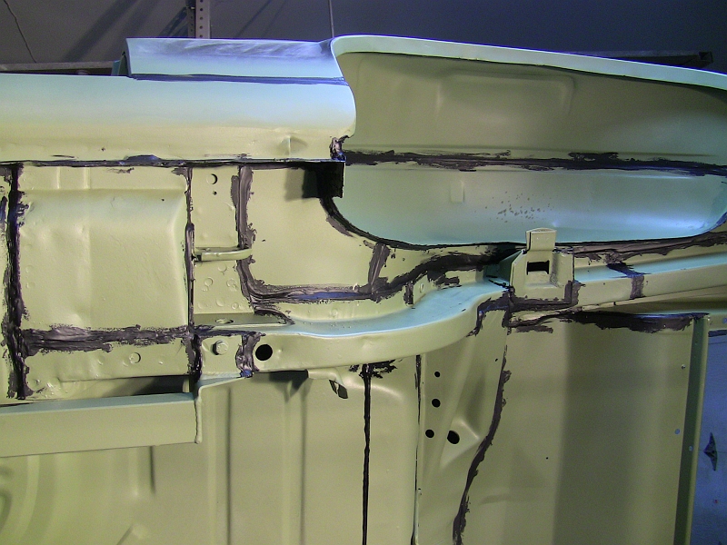 IMG_0346.JPG - This seam sealer is fantastic, sandable and paintable !!
